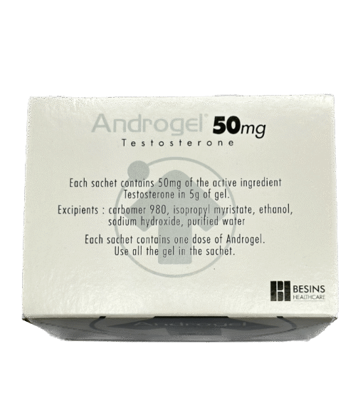 Androgel (Testosterone Gel) 50mg | Official Onsuro Gel Treatment for Low T   昂斯妥凝胶 新加坡在线购买 - Image 2